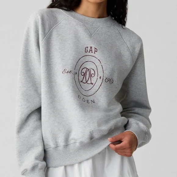 Gap x Dôen VintageSoft Logo Sweatshirt - Picture 1 of 1